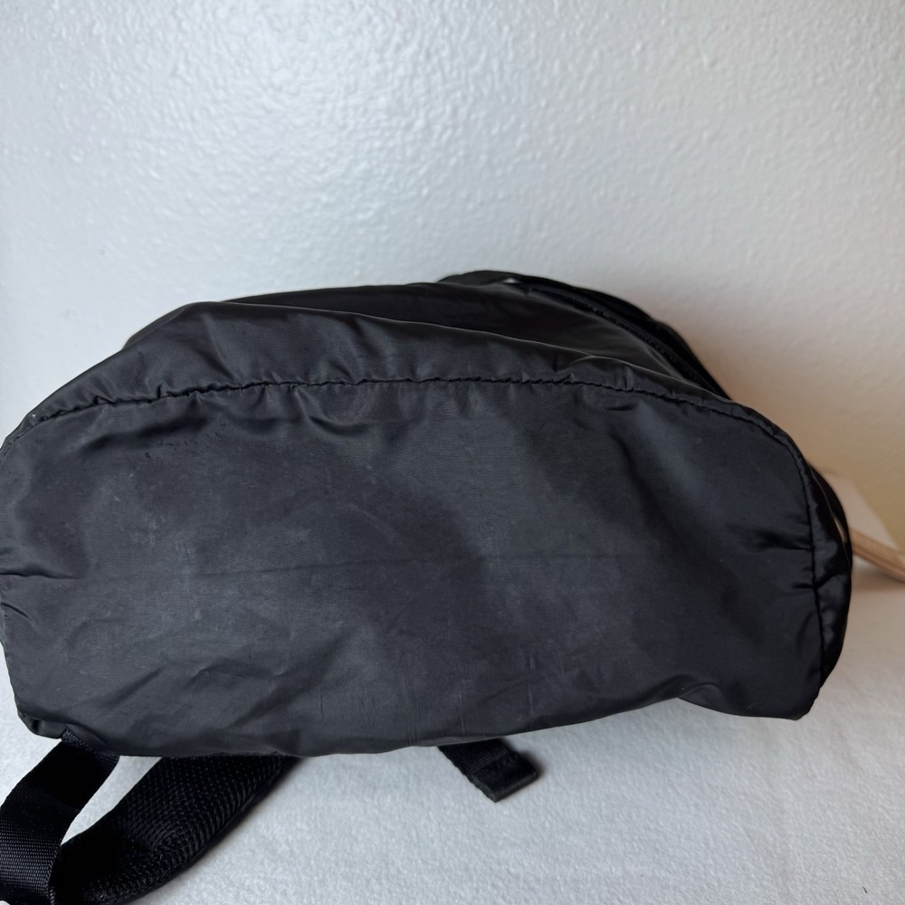 Adidas Stella McCartney Black Backpack Classic Drawstring Athletic Gym Bag - Picture 9 of 16